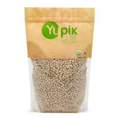 Yupik Organic Navy Beans pack shot highlighting premium quality for soups and stews