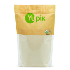 Yupik Organic Amaranth Flour bottle pour for gluten-free baking