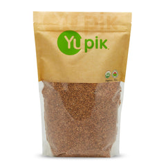 Yupik Organic Golden Flax Seeds pack for pantry storage and versatile cooking.