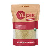 Yupik Organic Oat Bran bag; gluten-free fiber source for baking