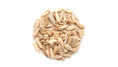 Yupik organic sunflower seeds atop oatmeal for protein and fiber boost.