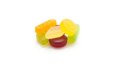 Yupik Organic Veggie Wine Gums label showing organic and vegan certification.