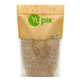 Yupik Organic White Buckwheat packaging with organic certification