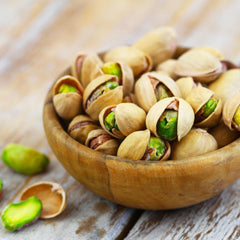 Yupik pistachios serving bowl ready-to-eat crunchy treat.