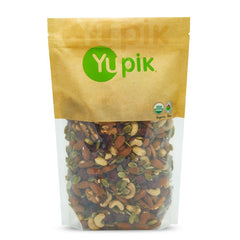Yupik Protein Boost Trail Mix with cashews for a protein-rich snack on the go