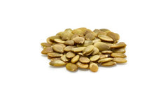 Yupik pumpkin seeds in a snack bowl, offering crunchy texture for quick energy.
