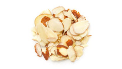 Yupik raw almond slices ready for baking, no added salt or oil.