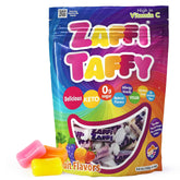 Zaffi Taffy fruity flavor in bag for a bright, smile-friendly snack