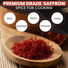 Zand saffron packaging 2g tin setup highlights airtight protection