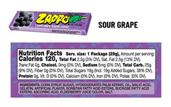 Zappo Watermelon flavor stick close-up, chewy texture ideal for candy bowls.