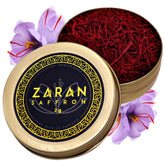 Zaran Saffron Coupe threads provide vibrant color and aroma.