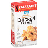 Zatarain's Southern Buttermilk Chicken Fry Mix box front for quick crispy chicken