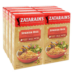 Zatarain's Spanish Rice box front showcasing quick weeknight option