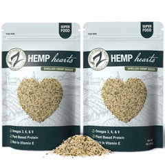 Zatural Hemp Hearts bulk packaging in a resealable bag for freshness.