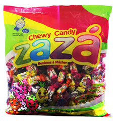 Zaza individually wrapped candy for Halloween trick-or-treat, clean handling and quick sharing.