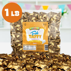 Zazers 454 g bag of 112 taffies for parties.