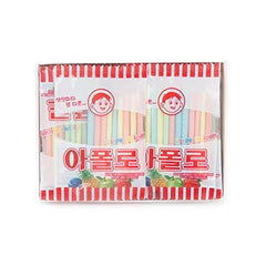 ZEESOON Apollo pineapple straw candy packaging close-up for on-the-go snacking