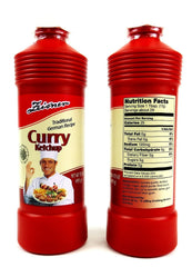 Zeisner Curry Ketchup bottle features traditional German recipe.