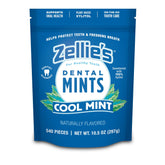 Zellie's 100 percent xylitol mints packaging for on-the-go oral care.