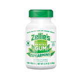 Zellie's spearmint gum packaging ready for on-the-go freshness and convenience.