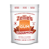 Zellie's Cinnamon xylitol gum front-pack for on-the-go oral care