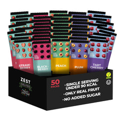 ZEST Delites apple fruit strip, natural on-the-go snack for kids and adults.
