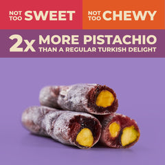 ZEST Delites Turkish Delights vanilla swirls emphasize creamy vegan treat
