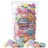 Zestix Conversation Hearts 1 lb bag with pastel messages for Valentine treats and gifting