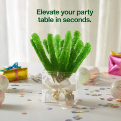 Zestix individually wrapped sticks enable hygienic serving and quick prep.