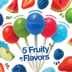 Zestix lollipops assorted flavors, individually wrapped for safe classroom sharing.