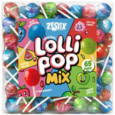 Zestix Original Lollipops 65-count bulk pack for party favors and sharing.