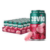 Zevia Dr Zevia can being poured for a refreshing zero sugar moment.