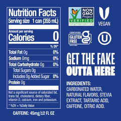 Zevia Vanilla Cola 8-pack box for easy sharing.