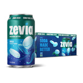Zevia Zero Sugar Cola can front view, guilt-free refreshment with zero calories