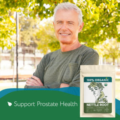 Zhivana Organics dried nettle root ready for tinctures