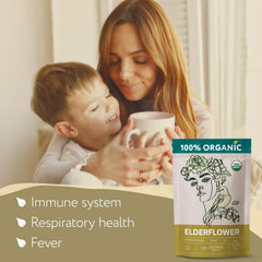 Zhivana Organics Elderflower Tea Ukraine-sourced harvest preserves delicate aroma