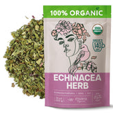Zhivana Organics Organic Echinacea Tea loose-leaf ready to steep for immune-support rituals