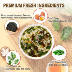 ZHONG XIANG XING LI FOOD Egg Flower Soup Mushroom flavor for savory warmth.