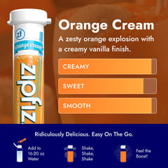 Zipfizz vitamin-rich bottle highlighting B12 and antioxidants for daily nutrition.