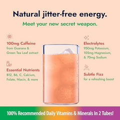 Zipfizz single-serve tube on the go supports busy schedules.