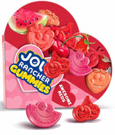 Zisbers Awesome Reds Gummies heart box front view, perfect for Valentine gifting.