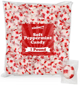 Zisbers Soft Peppermint Puffs bag front shows minty flavor and shareable appeal