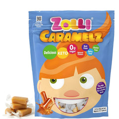 Zolli Caramelz creamy caramel melt glides in the mouth with no sticky residue