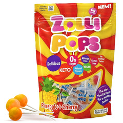 Zollipops Cherry Clean Teeth Pop with post-meal appeal for kids