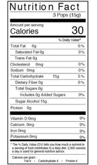 Zollipops dye-free packaging highlighting natural flavors for kids