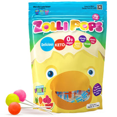 Zollipops Easter Chick clean teeth pops after meals promote fresh breath