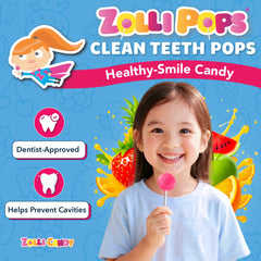 Zollipops tropical flavors appeal to kids and adults as a fruity sugar-free treat.