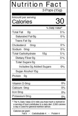 Zollipops Raspberry after-meal snack shows a sugar-free kid-friendly option.
