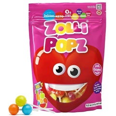 Zollipops Valentines Pack hero image showing sugar-free, dye-free treats for kids.