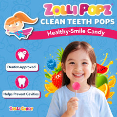 Zollipops Valentines Pack label closeup highlighting keto-friendly, sugar-free candy.